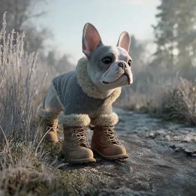 Fleece-Lined Dog Shoes for Cold Weather - Winter Dog Shoes | Laravel