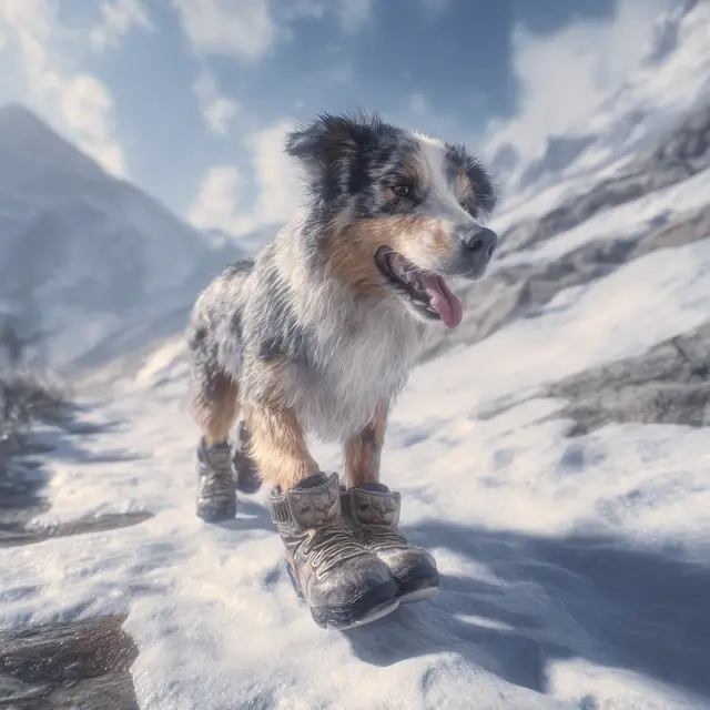 Protective Dog Shoes for Winter Adventures - Winter Dog Shoes | Laravel