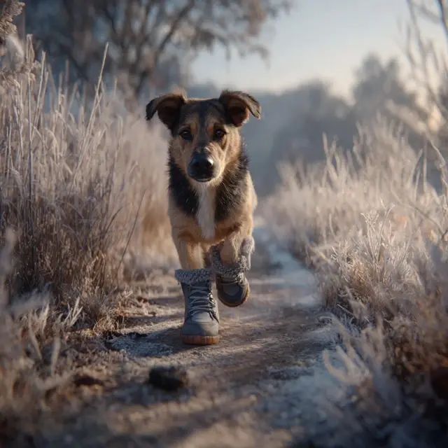 Insulated Dog Shoes for Chilly Walks - Winter Dog Shoes | Laravel