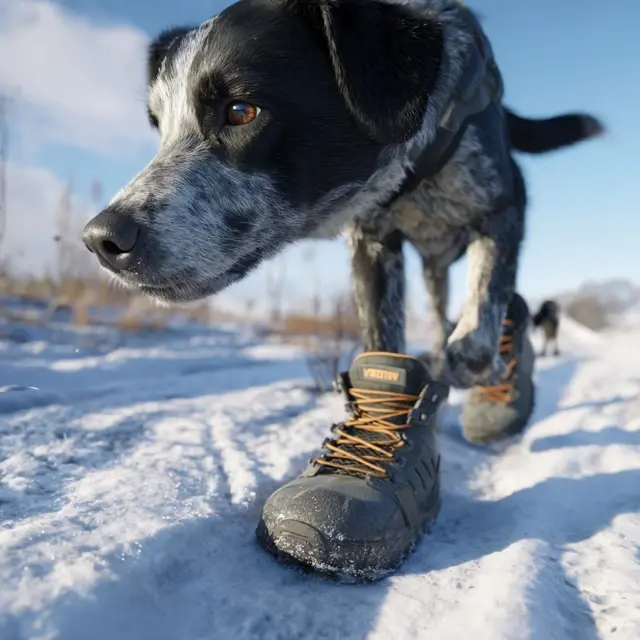 Winter Dog Shoes to Prevent Paw Cracks - Winter Dog Shoes | Laravel