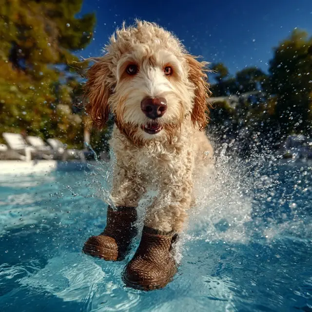 Waterproof Dog Shoes for Poolside Play - Summer Dog Shoes | Laravel