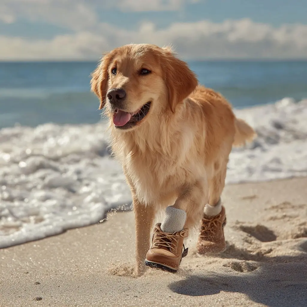 Dog Shoes That Keep Paws Safe on Hot Sand - Summer Dog Shoes | Laravel