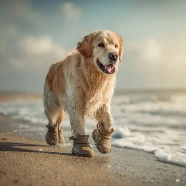 Dog Shoes Designed for Summer Beach Walks - Summer Dog Shoes | Laravel