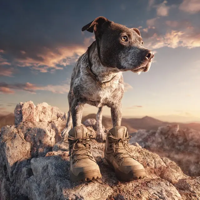 Dog Shoes With Strong Soles for Rocky Peaks - Hiking Dog Shoes | Laravel