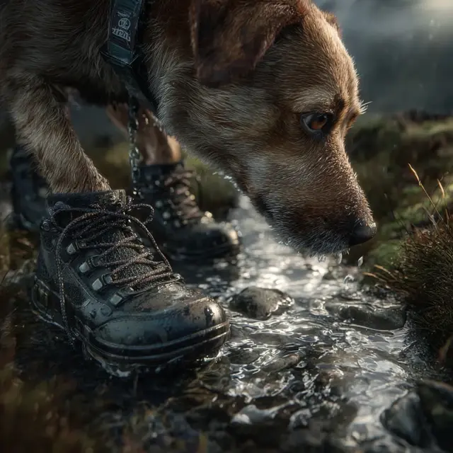 Waterproof Dog Shoes for Stream Crossings - Hiking Dog Shoes | Laravel