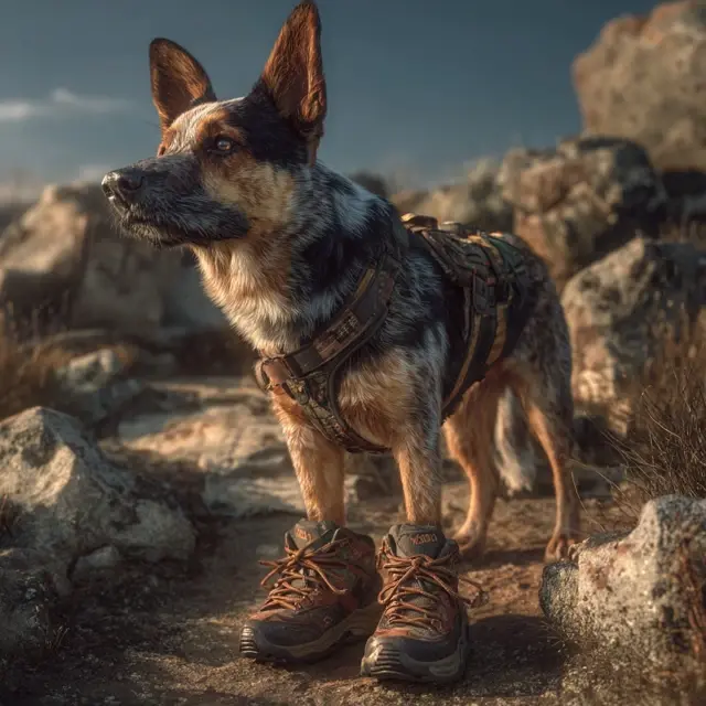 Dog Shoes That Keep Paws Safe From Sharp Rocks - Hiking Dog Shoes | Laravel