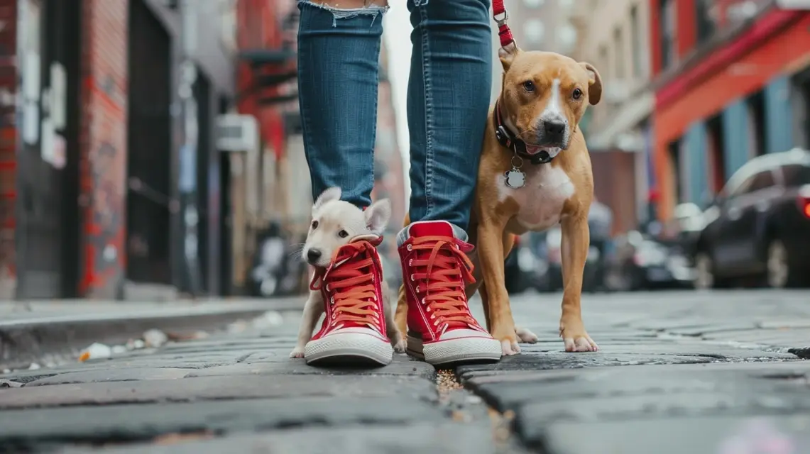 Matching Dog Shoes and Owner Sneakers: A Trend - Fashion Dog Shoes | Laravel