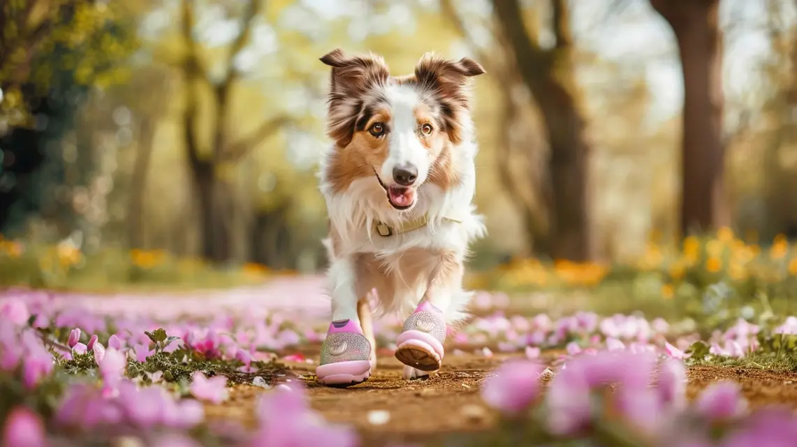 Pastel Dog Shoes That Brighten Up Spring Walks - Fashion Dog Shoes | Laravel