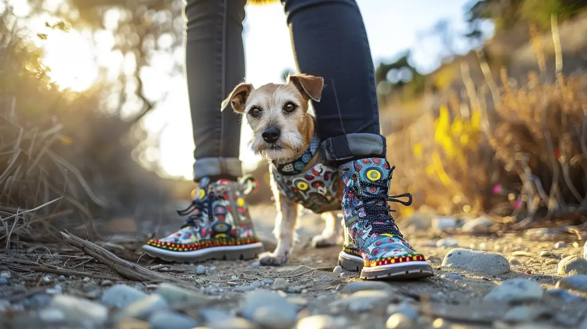 Dog Shoes in Bold Prints for Adventurous Looks - Fashion Dog Shoes | Laravel