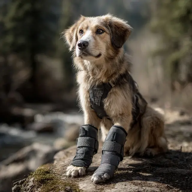 Dog Shoes That Prevent Infections on Paw Injuries - Medical Dog Shoes | Laravel