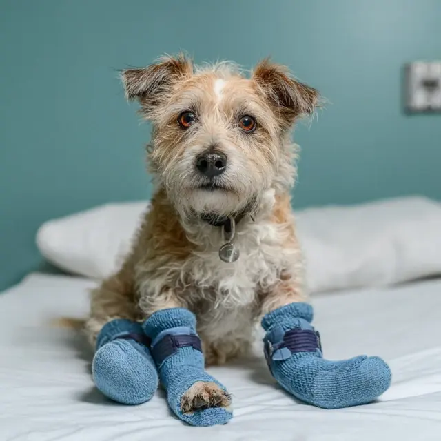 Dog Shoes for Faster Recovery After Paw Surgery - Medical Dog Shoes | Laravel