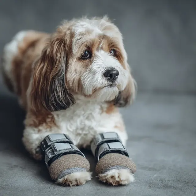 Dog Shoes That Reduce Pressure on Injured Paws - Medical Dog Shoes | Laravel